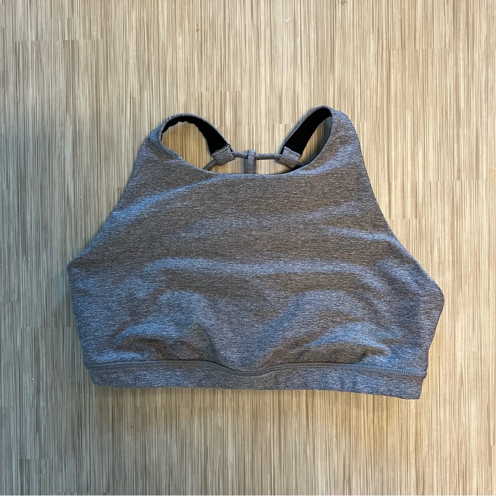 Lululemon Trinity Bra Heathered Grey 6
